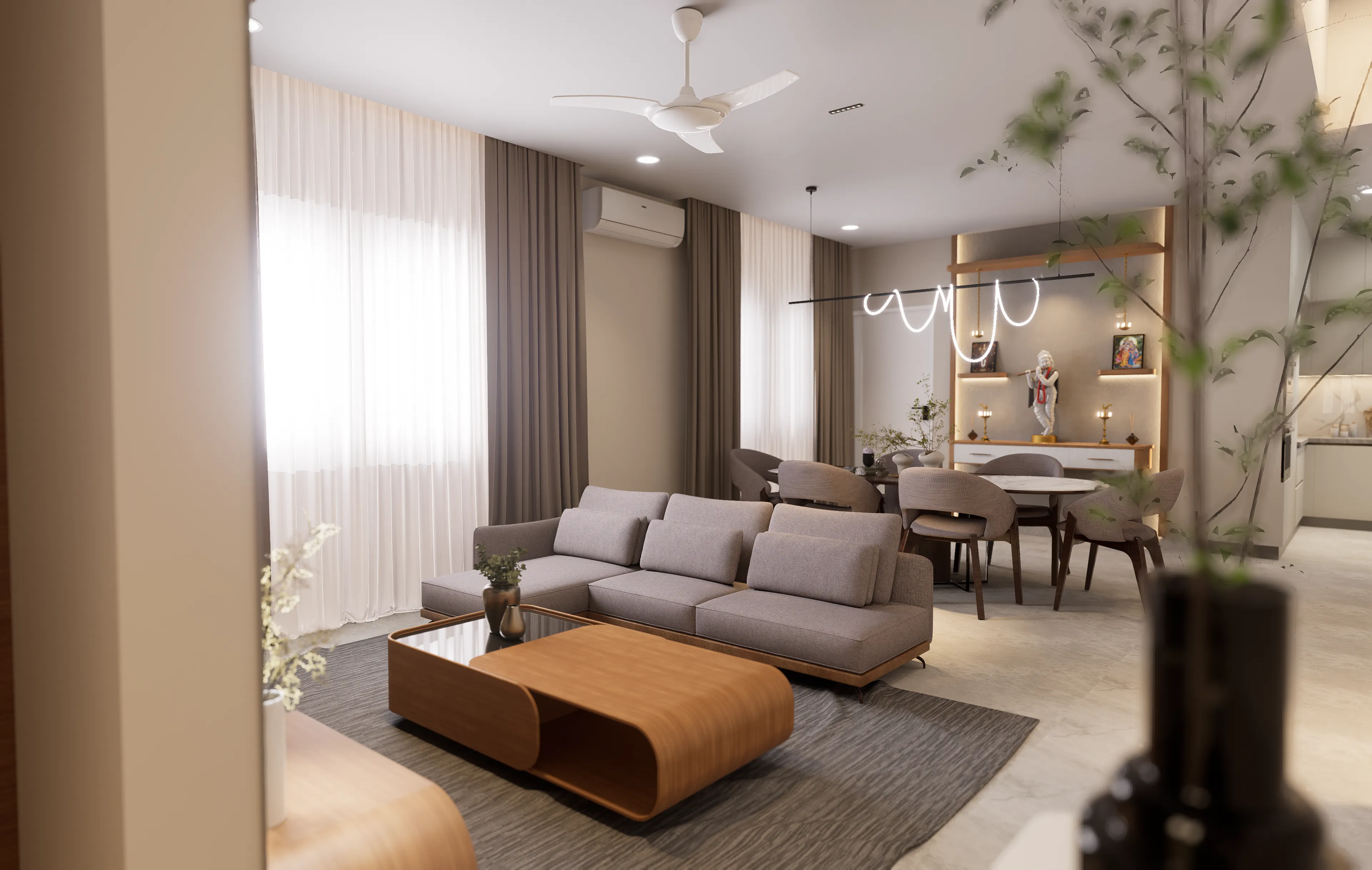Byrathi — A Modern Residence